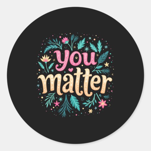 U Inspirerend offerte Sticker 1 (Voorkant)