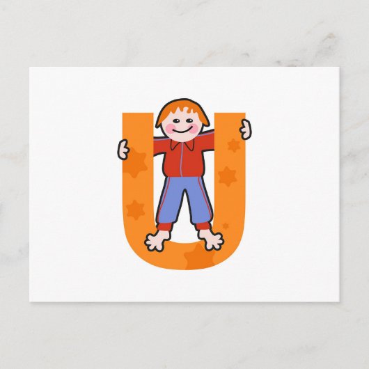 U is voor.... briefkaart (Voorkant)