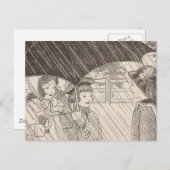 U is voor Umbrella Briefkaart (Voorkant / Achterkant)