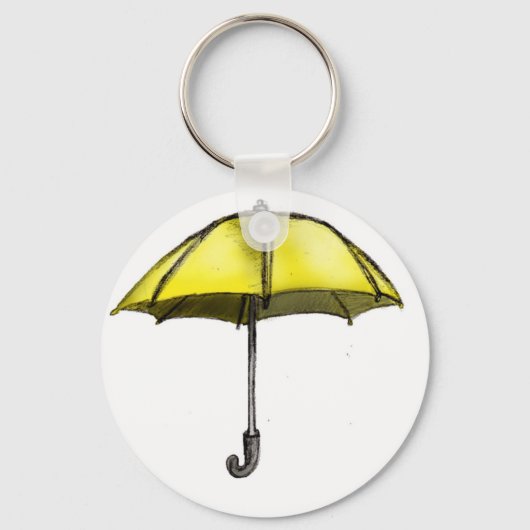 U is voor Umbrella Sleutelhanger (Voorkant)