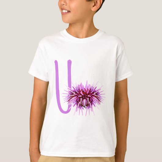 U is voor Urchin T-shirt (Voorkant)