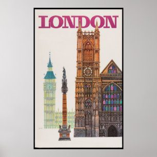 U.K. Londen Poster