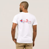 U.K. Mannen t-shirt-shirt T-shirt (Achterkant volledig)