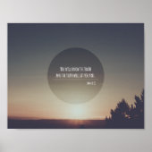 U kent de waarheid John 8:32 Verse Poster (Voorkant)