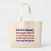 U kent uw pHLEBOTOMIST ALS Grote Tote Bag (Voorkant)