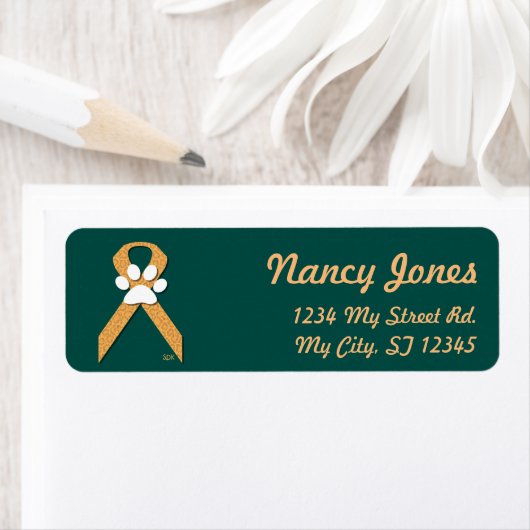 U-kies het Lint van de Preventie van de Kleur/Dier Etiket (Insitu)