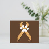 U kiest het lint voor de preventie van wreedheden  briefkaart (Staand voorkant)