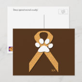 U kiest het lint voor de preventie van wreedheden  briefkaart (Voorkant / Achterkant)