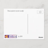 U kiest het lint voor de preventie van wreedheden  briefkaart (Achterkant)