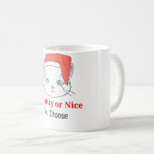 U kiest Kitty Cat Naughty of Nice Koffiemok (Voorkant rechts)