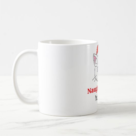U kiest Kitty Cat Naughty of Nice Koffiemok (Links)