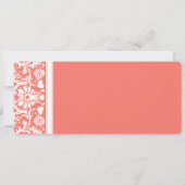 U kiest kleur - weergegeven als koraalkleurprikbru kaart (Achterkant)