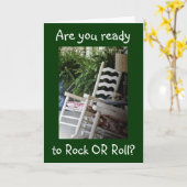 U KLAAR OM "OF" ROLLEND OVER DE HEUVEL TE ROCKEN KAART (Gele Bloem)