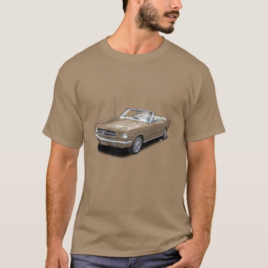 U-klik-de-kleur-Pony auto Converteerbare T-shirt (Voorkant)