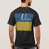 U KRAINE T-Shirt (Achterkant)