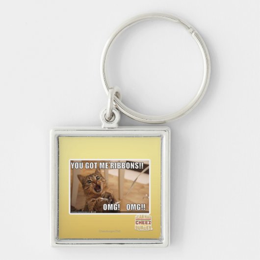 U kreeg me linten!! sleutelhanger (Voorkant)