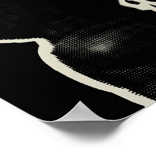 U krijgt wat u voor afdrukken stemt poster (Hoek)