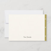 U kunt aanpassen bedankkaart (Voorkant)