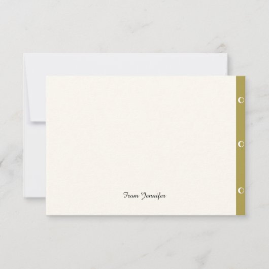 U kunt aanpassen  bedankkaart (Voorkant)