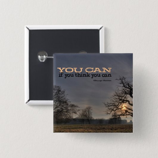 U kunt Button Motivatie (Voorkant /achterkant)