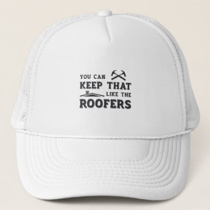 U kunt de bouw van Roofer Pap Roof Roofers houden Trucker Pet
