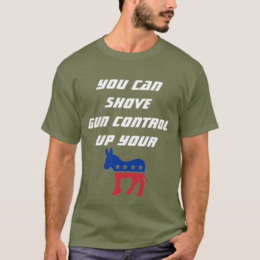 U KUNT DE CONTROLE T-SHIRT VAN HET PISTOOL TOONEN (Voorkant)