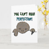 U kunt de geen Luiaard van het Baby van de Kaart (Gele Bloem)