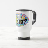 U kunt de kleurstof dig maken reisbeker (Voorkant rechts)