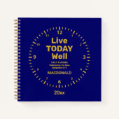 U kunt de tijd die vandaag heerst goed terugwinnen notitieboek (Voorkant)