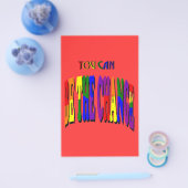 U kunt de verandering zijn flyer (Enkel)