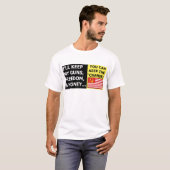 U kunt de wijziging behouden t-shirt (Voorkant volledig)