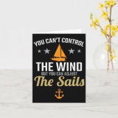 U kunt de zeilen boot liefhebbers zeilen Vinta aan Kaart (Gele Bloem)