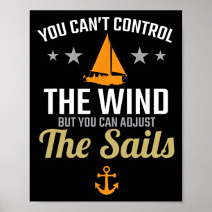 U kunt de zeilen boot liefhebbers zeilen Vinta aan Poster