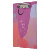 U kunt dit doen - Inspirerend prijsopgave voor Abs Klembord (Links)