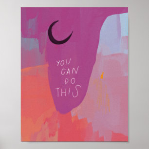 U kunt dit doen - Inspirerend prijsopgave voor Abs Poster