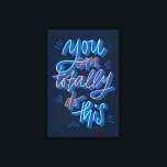 U kunt dit handgeschreven design volledig uitvoere canvas afdruk<br><div class="desc">U kunt dit handgeschreven design volledig uitvoeren</div>