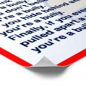 U kunt een alleenstaande poster (Hoek)