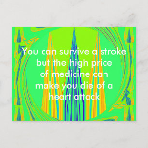 U kunt een CVA Post-kaart overleven Briefkaart