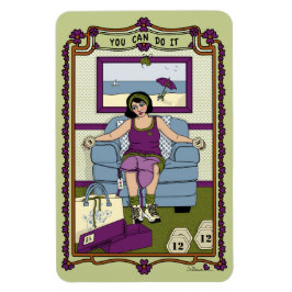 U kunt het doen_A_4x6 koelkast Magneet