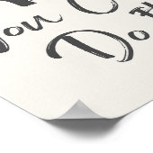 U kunt het doen, motivatie citaat poster (Hoek)