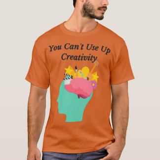 U kunt het Geweldige ontwerp van Creativiteit met  T-shirt