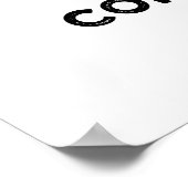 U kunt het maken met een positieve vruchtenspuit poster (Hoek)