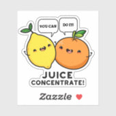 U kunt het maken met een positieve vruchtenspuit sticker (Vel)