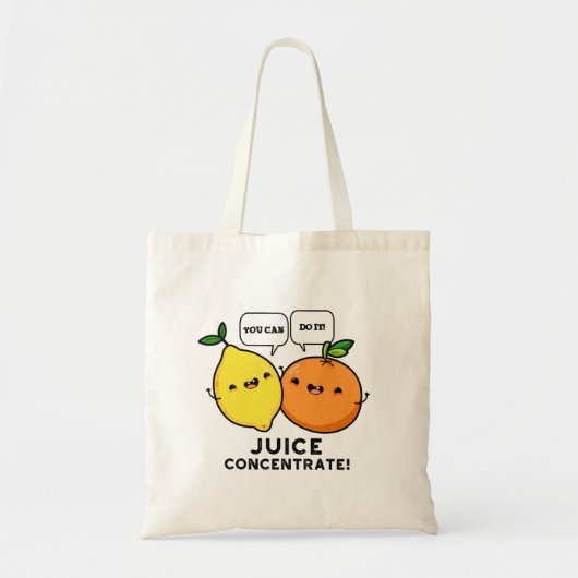 U kunt het maken met een positieve vruchtenspuit tote bag (Voorkant)