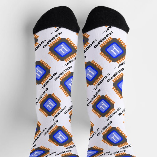 U kunt het systeem verstoren... of onderbroken hal sokken (Top)