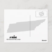 U kunt het verticale Briefkaart van de Regen danke (Achterkant)