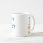 U kunt het woord F | Feldenkrais Bee Koffiemok (Voorkant rechts)