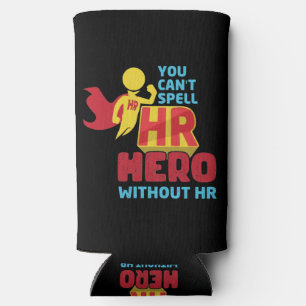 U kunt HR Hero niet bespioneren zonder HR - human Seltzer Blikjeskoeler