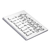 U KUNT IETS DOEN! Inspirerend prijsopgave Notitieboek (Rechterzijde)