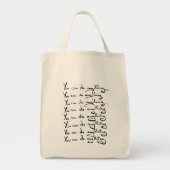 U KUNT IETS DOEN! Inspirerend prijsopgave Tote Bag (Voorkant)